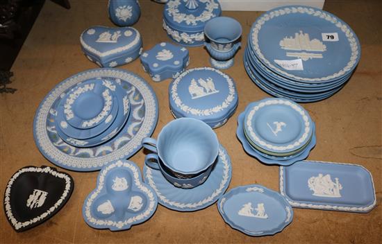 Goup of Wedgwood jasper wares
